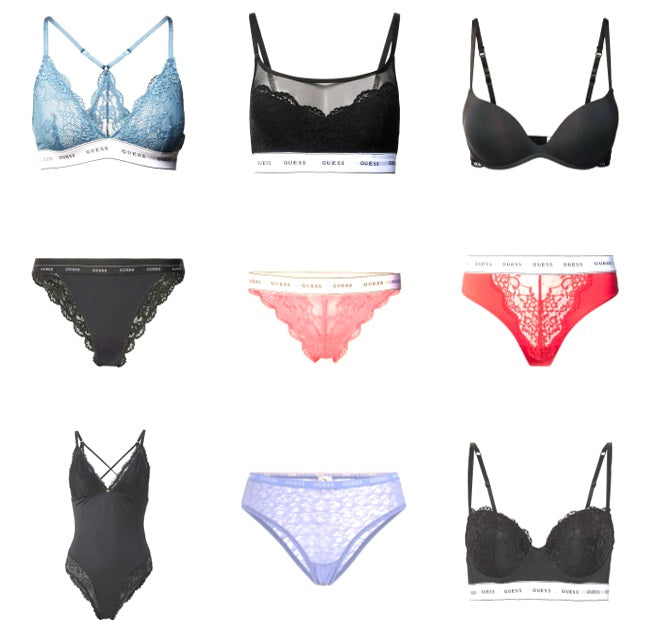 GUESS mix of Lingeries & Pants GUESS mix of Lingeries & Pants